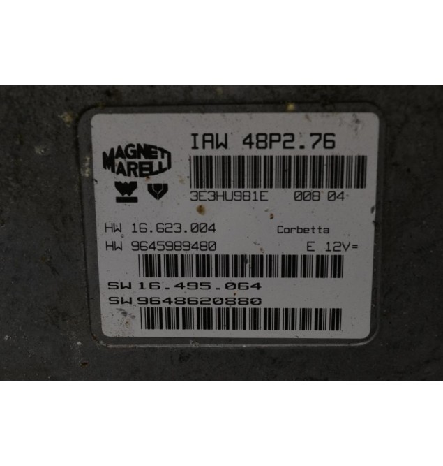 Εγκέφαλος Peugeot 206 1998-2007 MAGNETI M. 12V IAW48P276 9645989480 9648620880