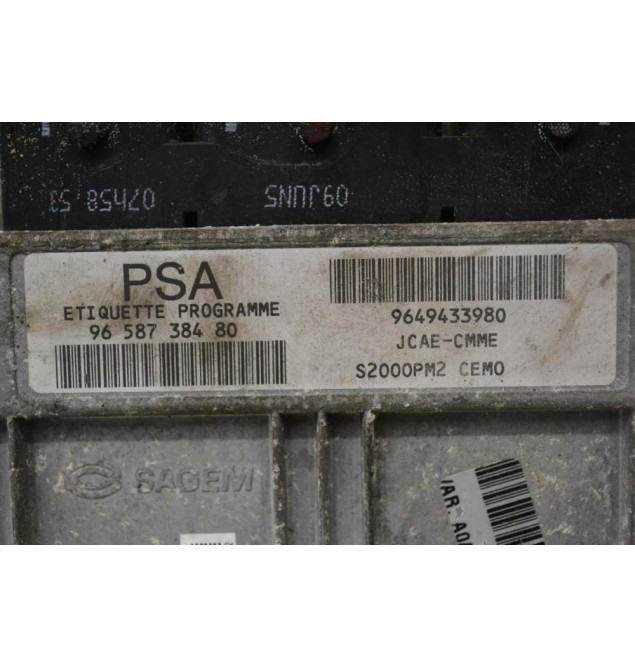 Εγκέφαλος Citroen C2 2002-2008 SAGEM 9658738480 9649433980 84820V02 21585350-4A S2000PM2 CEMO