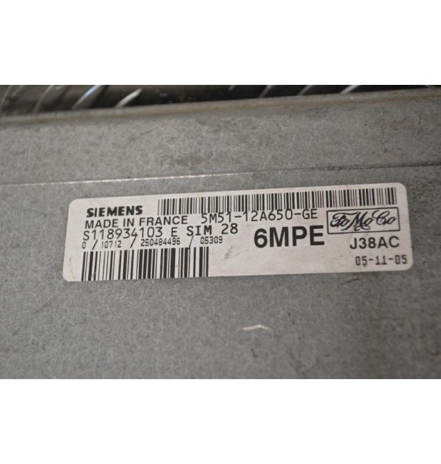 Εγκέφαλος Ford Focus 2004-2008 SIEMENS S118934103E 5M5112A650GE