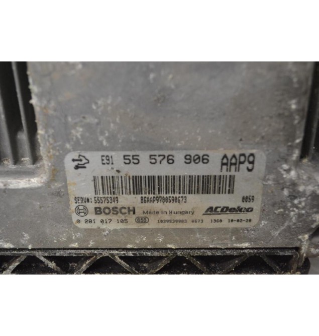 Εγκέφαλος Κινητήρα Opel Insignia A20DTH BOSCH 55576906 0281017105