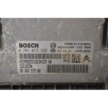 Εγκέφαλος Peugeot 407 2004-2010 BOSCH 0281013332 9664257580 1039S18944