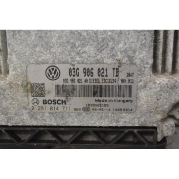 Εγκέφαλος Skoda Octavia 1.9 TDI 2000-2010 03G906021TB 03G906021AN 0281014711 1039S25165