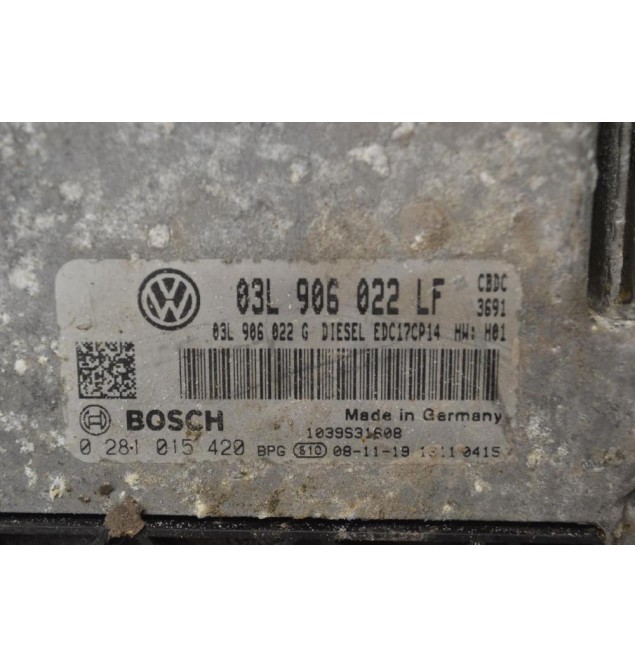Εγκέφαλος Volkswagen Golf 2008-2012 BOSCH 03L906022LF