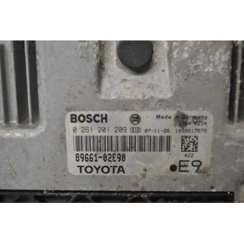 Εγκέφαλος Toyota Corolla - Auris 1.4D D4D 2005-2010 89661-02E90 0261201209 1039S17579