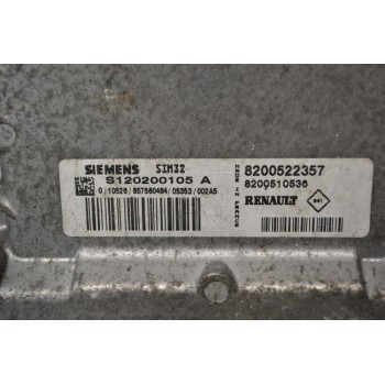 Εγκέφαλος Renault Clio 1.2 2008-2013 8200522357 8200510536 S120200105
