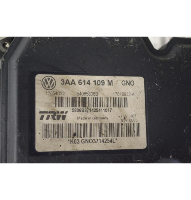 Μονάδα ABS Volkswagen Passat 2010-2014 TRW 3AA614109M 17654032 54085806B 17618932-A
