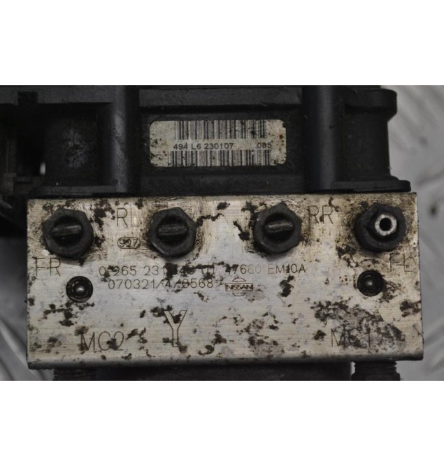 Μονάδα ABS Nissan Tiida 2007-2011 BOSCH 0147660EM10A 0265231845 0265800580
