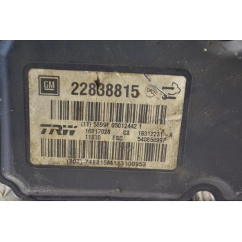 Μονάδα ABS Opel Insignia 2008-2018 22838815 16817028 16312231-A 54085899F