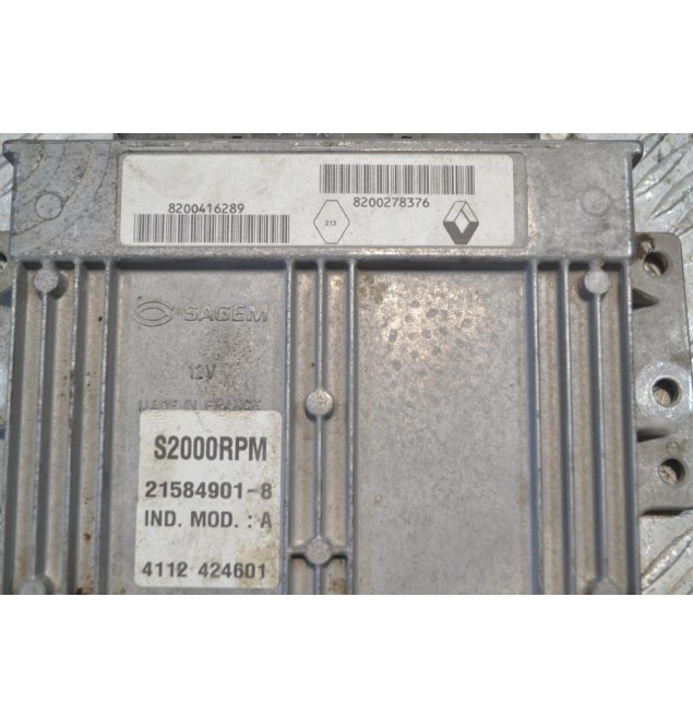 Εγκέφαλος Renault Laguna 1.8 16V 2001-2005 8200278376 21584901-8