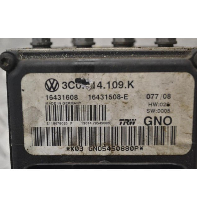 Μονάδα ABS Volkswagen Passat 2005-2011 TRW 3C0.614.109.K 3C0614109K 16431608 16431508-E GNO