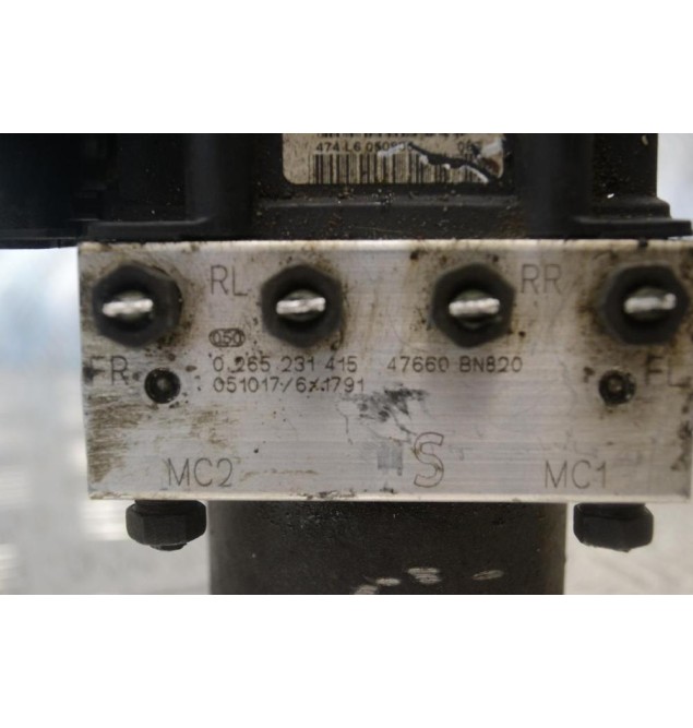 Μονάδα ABS Nissan Almera N16 2002-2010 47660BN820 0265231415
