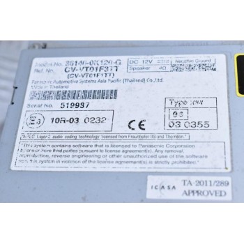 Ράδιο-CD Toyota Hilux KUN 2010-2015 86140-0K120 - G