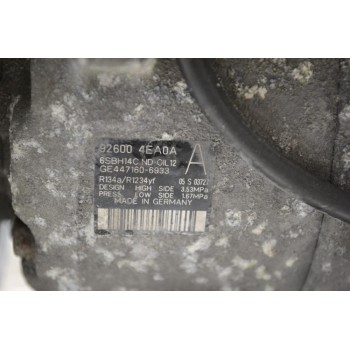 Κομπρεσέρ - A/C Nissan Qashqai K9K 2013-2021 92600-4EA0A