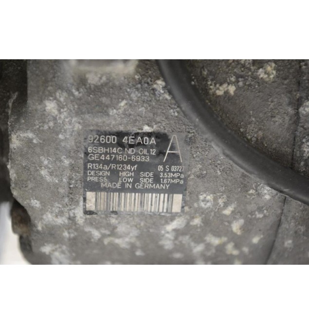 Κομπρεσέρ - A/C Nissan Qashqai K9K 2013-2021 92600-4EA0A