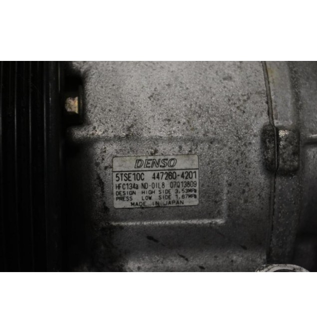 Κομπρεσέρ Aircondition Toyota Auris / Yaris 1NR 1.3 2006-2012 DENSO 447260-4201 5TSE10C