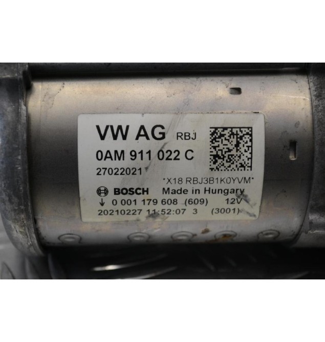 Μίζα Volkswagen Golf / Polo 1.0 Tsi DLA 2017-2021 0AM911022C 0001179608 (Audi A3) (Seat Leon / Arona) (Skoda Octavia) (Γνήσια)