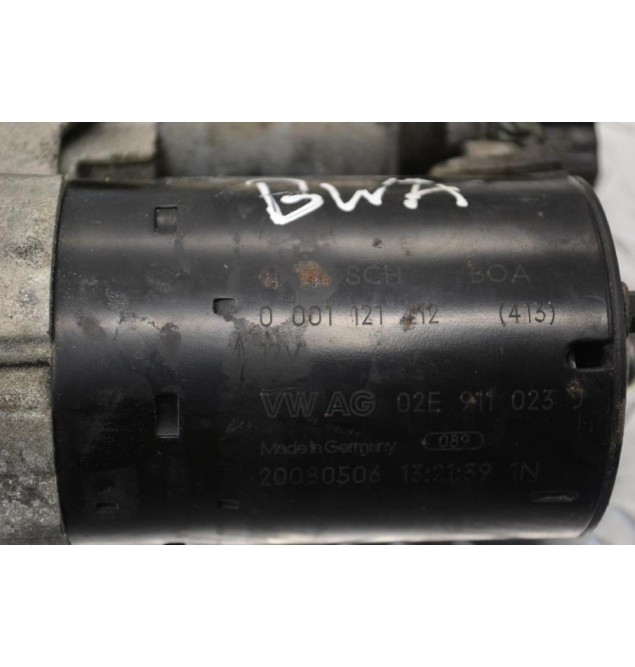 Μίζα Volkswagen Golf Jetta Passat Eos Scirocco 1.4 2.0 3.2 TSI TFSI 2004-2012 0001121412 02E911023J (Γνήσια) (Audi A3 TT TTS Seat Leon Skoda Octavia) BPY CCTA CBFA AXX BWA CCZ BMY CDMA CAV CBPA BLS