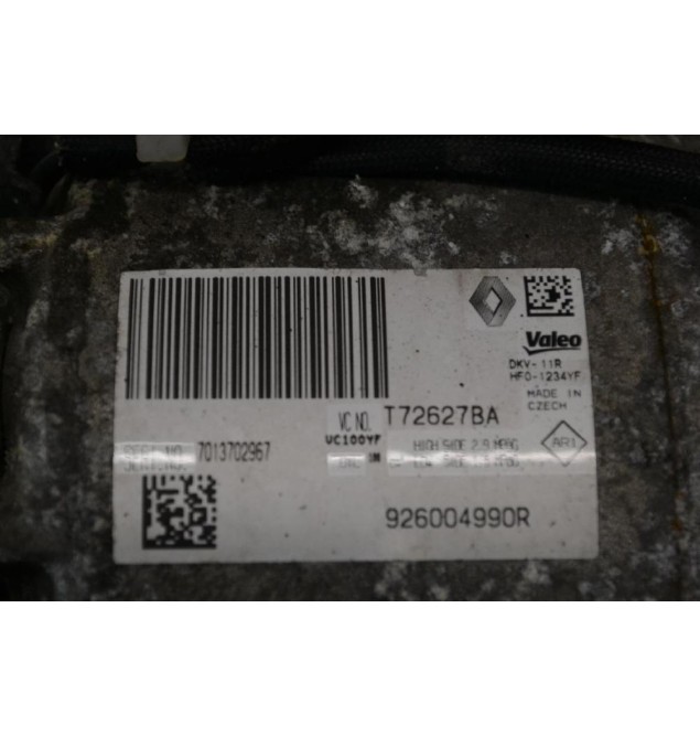 Κομπρεσέρ Aircondition - A/C Renault Clio 2012-2021 VALEO 926004990R T72627BA