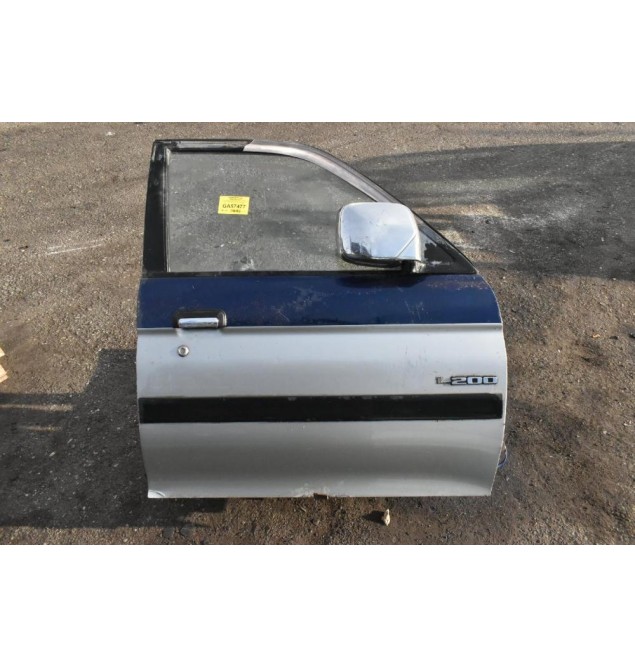 Πόρτα Εμπρός Δεξιά Mitsubishi L200 K74 1997-2005 4Πορτο (Χωρίς Καθρέφτη)