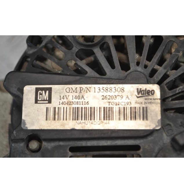 Δυναμό Opel Corsa D Diesel Αρ.κινητήρα A13DTE 2009-2014 13588308