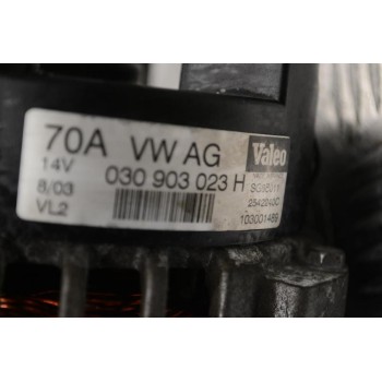 Δυναμό Volkswagen Golf 4 - Audi A3 1.8T 20v AUM 2000-2008 030903023H 70A