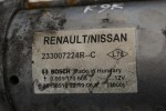 Μίζα Nissan Qashqai - Renault Clio K9K 2014-2017 BOSCH 233007224R (Dacia) (Γνήσιο)