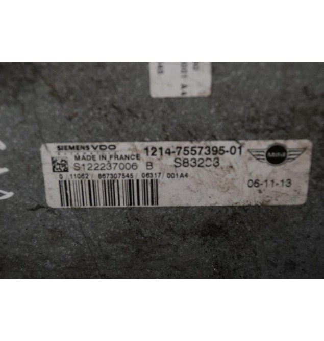 Εγκέφαλος Mini Cooper S 1.6  2002-2006 VDO 1214-7557395-01 S122237006 (Compressor)