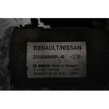 Μίζα Nissan - Renault - Mercedes 1.5 DCI K9K 2010-2017 BOSCH 233004868R-C 0001170629 (Γνήσια)