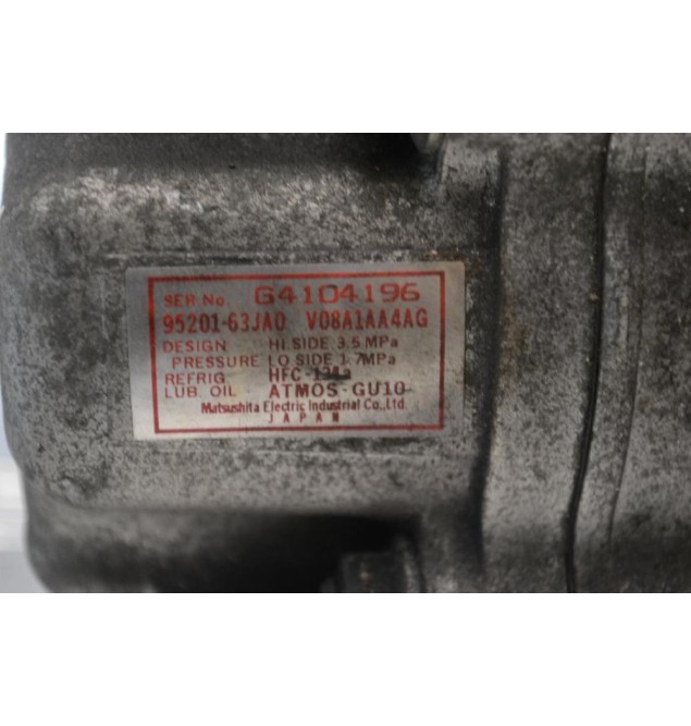 Κομπρεσέρ Aircondition - A/C Suzuki Jimny M13A 1998-2005 95201-63JA0 V08A1AA4AG