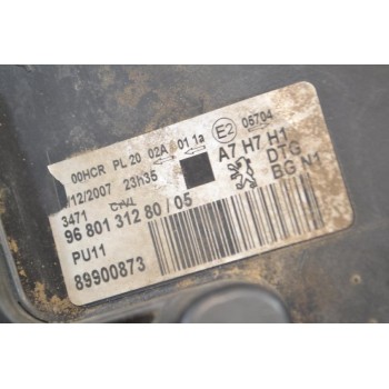 Φανάρι Εμπρός Δεξί Peugeot 207 2006-2014 9680131280/05