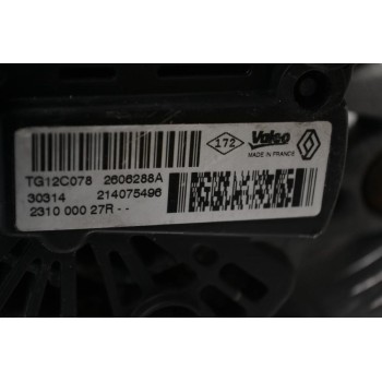 Δυναμό Renault Megane 2009-2015 K9K846 VALEO TG12C078