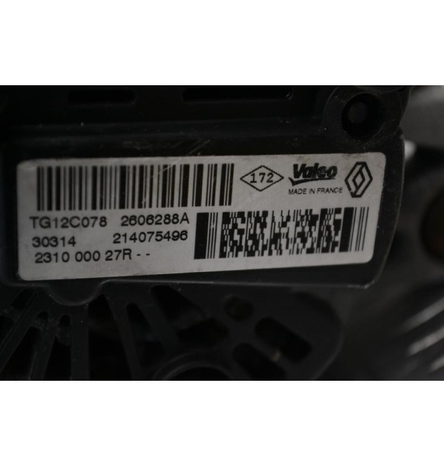 Δυναμό Renault Megane 2009-2015 K9K846 VALEO TG12C078