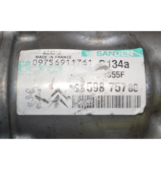 Κομπρεσέρ Aircondition - A/C Peugeot 307 2001-2007 9659875780 1355F SD6C12