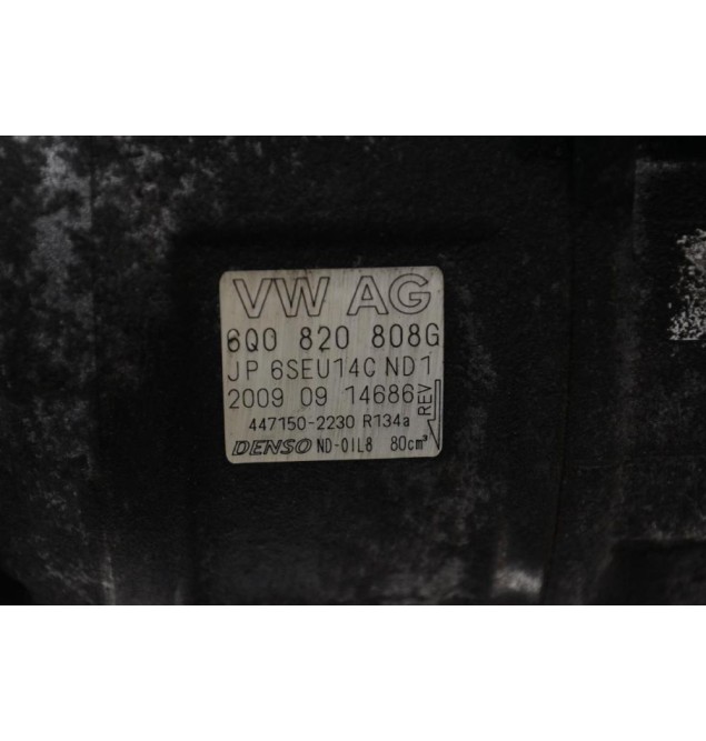 Κομπρεσέρ Aircondition - A/C Volkswagen Polo 1.2 CGPA 2008-2016 6Q0820808G (Γνήσιο) (Audi A1 - Seat Ibiza - Skoda)