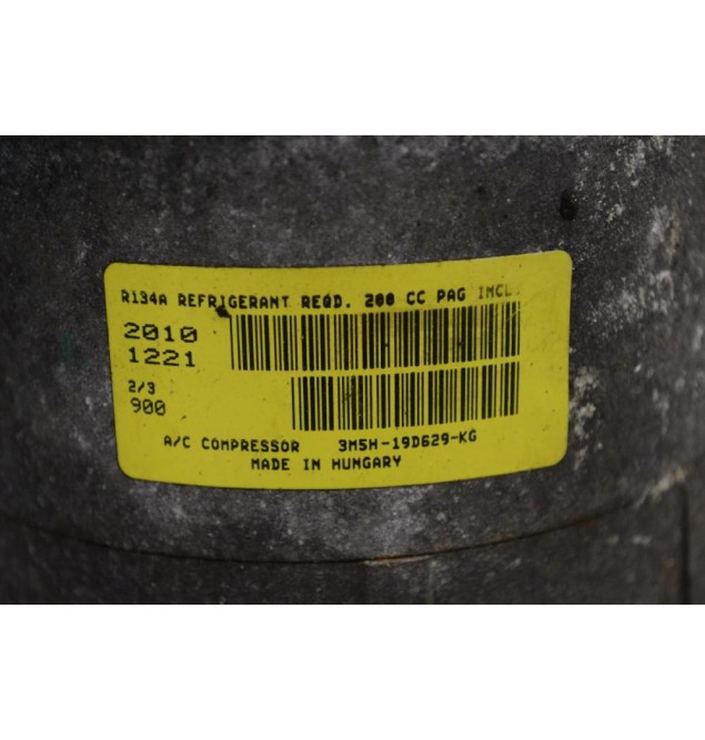 Κομπρεσέρ Aircondition A/C Ford Focus - C-Max 1.6 TDCI 2008-2014 3M5H-19D629-KG (Mazda 3 / Volvo) (Γνήσιο)