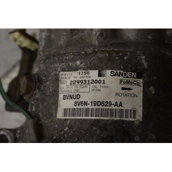 Κομπρεσέρ Aircondition A/C Ford Focus C-Max 1.6 TDCI T1DA/ T1DB  Mazda 6/5/3  Y6 1.6D 2010-2015 8V6N-19D629-AA