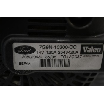 Δυναμό Ford Fiesta - Mondeo 2005-2014 7G9N-10300-CC 7G9N10300CC 14V 120A VALEO