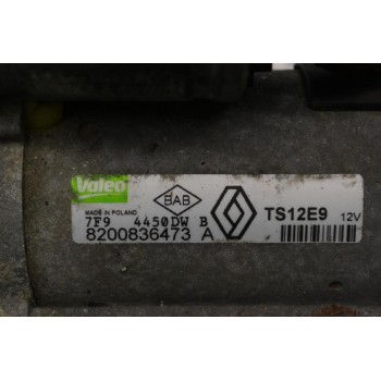 Μίζα Renault Megane 2008-2025 K9K830 VALEO 8200836473A TS12E9