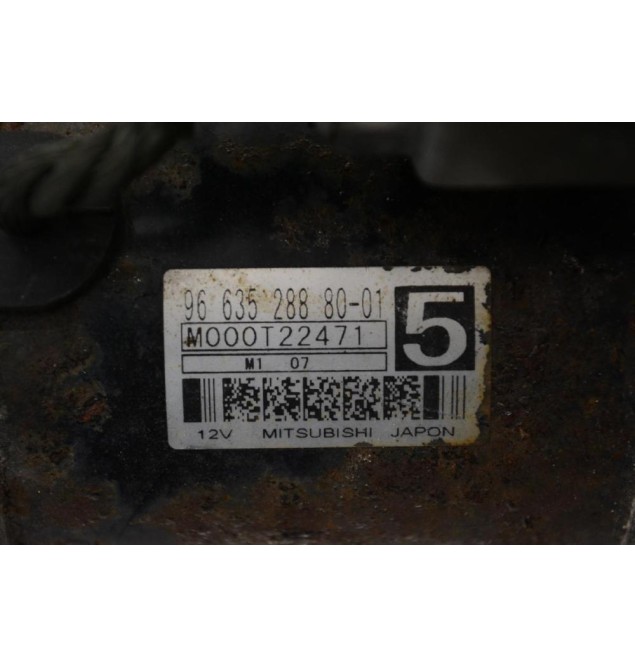 Μίζα Peugeot 207 - 307 - 308 - 508 1.6 HDI 9H01 2005-2015 9663528880-01 (Citroen Berlingo C4 C5) M000T22471