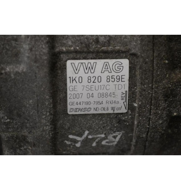 Κομπρεσέρ Aircondition Volkswagen Golf / Touran 1.4cc TSI 2008-2013 1K0820859E