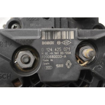 Δυναμό Nissan Juke - Qashqai 1.5 DCI K9K 677 2010-2017 8200660033-A 0124425071 120A