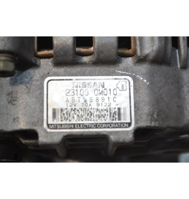 Δυναμό Nissan Almera N15 Αρ.Κινητήρα GA14 1995-2000 23100-0M010
