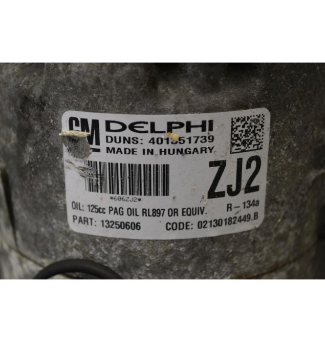 Κομπρεσέρ Aircondition - A/C Opel Astra J - Zafira B 1.7 A17DTR 2005-2015 13250606 401351739