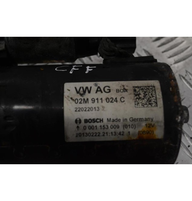 Μίζα Volkswagen Golf - Tiguan - Passat - Scirocco 2.0 TDI CFF 140PS 2010-2015 02M911024C 0001153009 (Γνήσιο) (Audi A3 - Skoda Yet - Seat Leon)