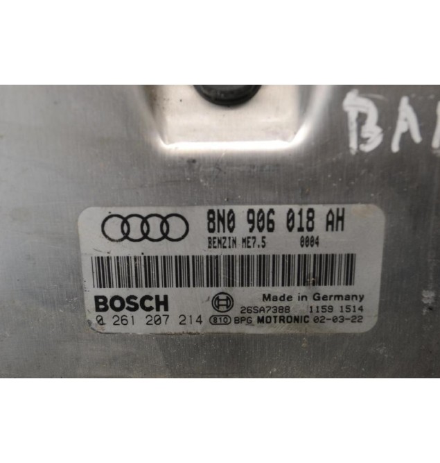 Εγκέφαλος  Audi TT 2001-2006 BAM BOSCH 8N0906018AH