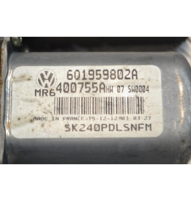 Μοτέρ για Παράθυρο Συνοδηγού Skoda Fabia 1999-2007 601959802A