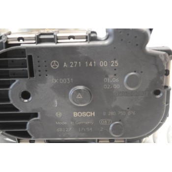 Πεταλούδα Γκαζιού Mercedes-Benz E200 W203 W211 271957 2000-2011 A2711410025 0280750076 (Γνήσια)