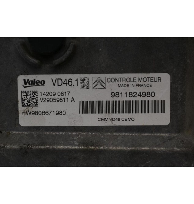 Εγκέφαλος Peugeot 308 HNY 2013-2017 9811824980 valeo