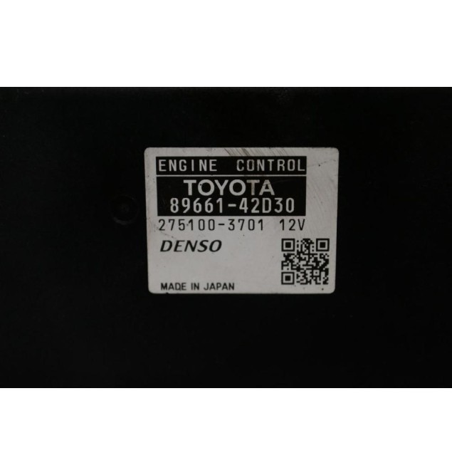 Εγκέφαλος Κινητήρα Toyota RAV4 2.0 1ΑΖ 2001-2010 DENSO 89661-42D30 275100-3701