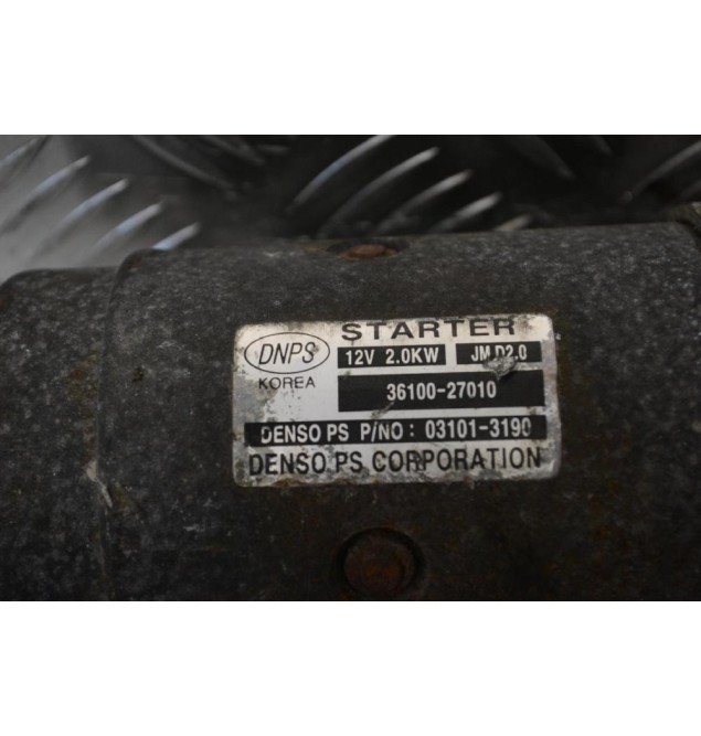 Μίζα Hyundai Santa Fe 2.2 D4EA 2001-2005 36100-27010